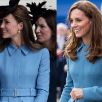 Kate Middleton veste look azul pela 4ª vez; primeiro uso foi há 5 anos. Fotos!