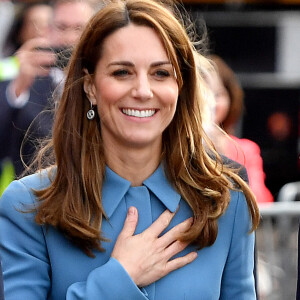 Kate Middleton apostou em uma combinação mais discreta para o evento deste ano