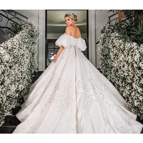 Thássia Naves se casou pela segunda vez com o agrônomo Artur Attie neste sábado, 12 de outubro de 2019