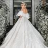 O vestido de noiva de Thássia Naves demorou 10 meses para ser confeccionado