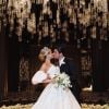 O casamento Thássia Naves e Artur Attie foi celebrado no Palácio de Cristal, em Uberlândia