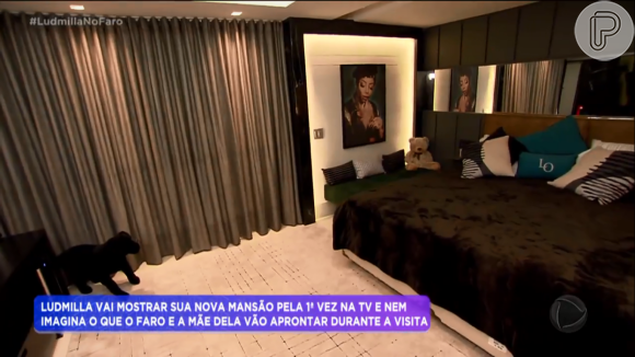 Ludmilla mostra decoração completa de seu quarto, onde dorme com a namorada, Brunna Gonçalves