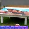 Ludmilla tem foto sua de biquíni estampada em futmesa, futebol de mesa
