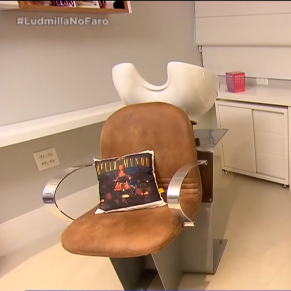 Ludmilla tem camarim com lavabo dentro da mansão