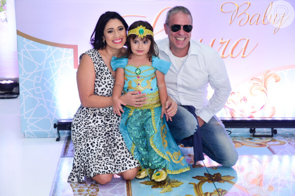 Filho de Roberto Carlos, Dudu Braga comemora aniversário de 4 anos da filha nesta sexta-feira, dia 25 de outubro de 2019