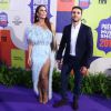 Ivete Sangalo e o marido, Daniel Cady, marcaram presença no Prêmio Multishow 
