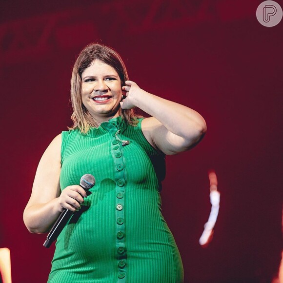 Marília Mendonça compartilhou os percalços que uma gravidez pode trazer