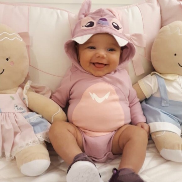 Ticiane Pinheiro e Cesar Tralli são pais de Manuella, de 3 meses