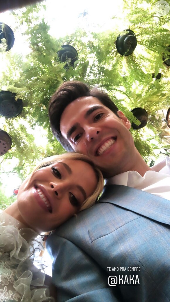 Jogador Kaká e Carol Dias celebram união em pré-casamento neste domingo, dia 17 de novembro 2019