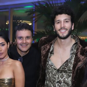 Simone e Simaria, Luísa Sonza, Vitão e outros famosos na festa da gravadora Universal Music, realizada no hotel Nacional em São Conrado, zona sul do Rio de Janeiro, na noite desta segunda-feira, 09 de dezembro de 2019