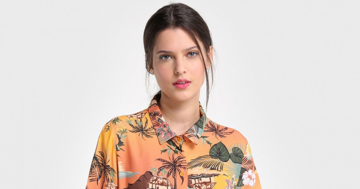 camisa tropical riachuelo