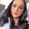 Bruna Marquezine surgiu com nariz mais arrebitado e lábios volumosos em filtros do Instagram
