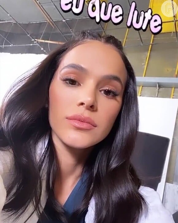 Bruna Marquezine estava trabalhando e estudando na Europa