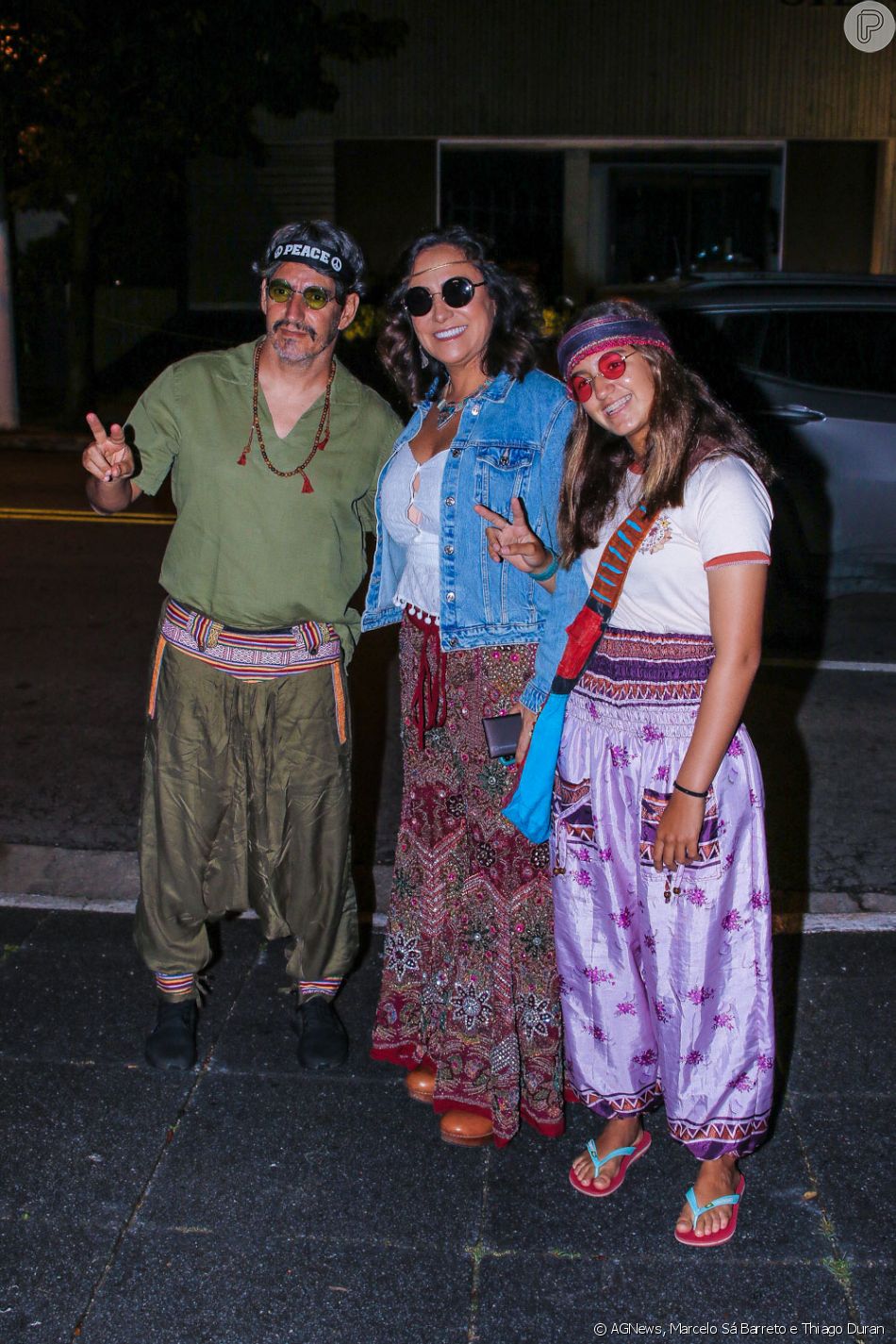 roupas hippie