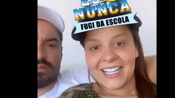 Maiara e Fernando Zor participam de jogo e respondem perguntas íntimas em vídeo no Instagram nesta quinta-feira, dia 26 de dezembro de 2019