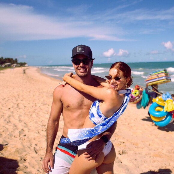 Foto de Marina Ruy Barbosa com marido, Xande Negrão, movimenta a web por pose