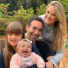 Ticiane Pinheiro explicou ausência de filha mais velha em foto da família nesta terça-feira, 31 de dezembro de 2019