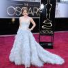 Amy Adams usou Oscar de La Renta para ir ao Oscar onde concorreu como Melhor Atriz por 'O Mestre'