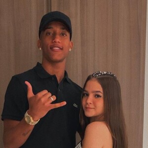 Mel Maia trocam beijo com João Pedro em vídeo fofo nesta quarta-feira, dia 22 de janeiro de 2020