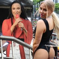Luísa Sonza sexy e Claudia Leitte morena se destacam em blocos de Carnaval. Veja
