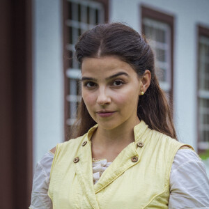 Pilar (Gabriela Medvedovski) se apaixona por um escravo fugitivo na novela 'Nos Tempos do Imperador', próxima trama das seis, que estreia em março de 2020