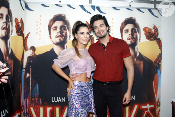 Luan Santana e Jade Magalhães ficaram noivos em setembro de 2019