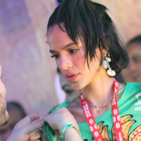 Bruna Marquezine curte Camarote Expresso em Salvador, em 23 de fevereiro de 2020