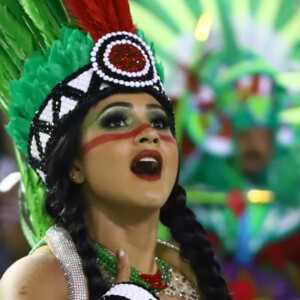 Mileide Mihaile encarou dieta de 30 dias para estrear no carnaval do Rio como musa da Grande Rio, nesta segunda-feira, 24 de fevereiro de 2020: 'Dieta bem voltada para a preparação física e tonificação da musculatura'