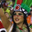 Mileide Mihaile veio com fantasia de índia no desfile de carnaval da Grande Rio: 'Tenho os traços e gosto de ser comparada a essa força'