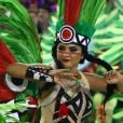Mileide Mihaile desfilou como musa da Grande Rio, nesta segunda-feira de carnaval, 24 de fevereiro de 2020