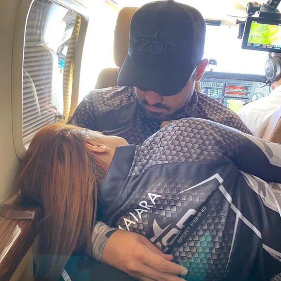 Maiara e o namorado, Fernando Zor, estão juntos há 10 meses