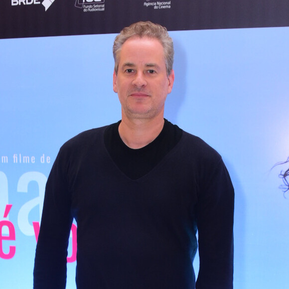 Dan Stulbach e mais famosos na pré-estreia do filme 'Vou Nadar Até Você', no Shopping Iguatemi, em São Paulo, na noite desta segunda-feira, 02 de março de 2020