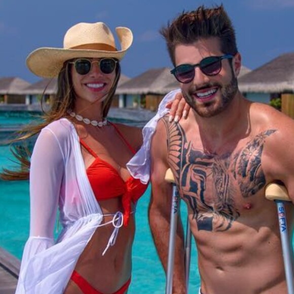 Mulher de Alok, Romana Novais impressiona por corpo em foto de evolução da gravidez