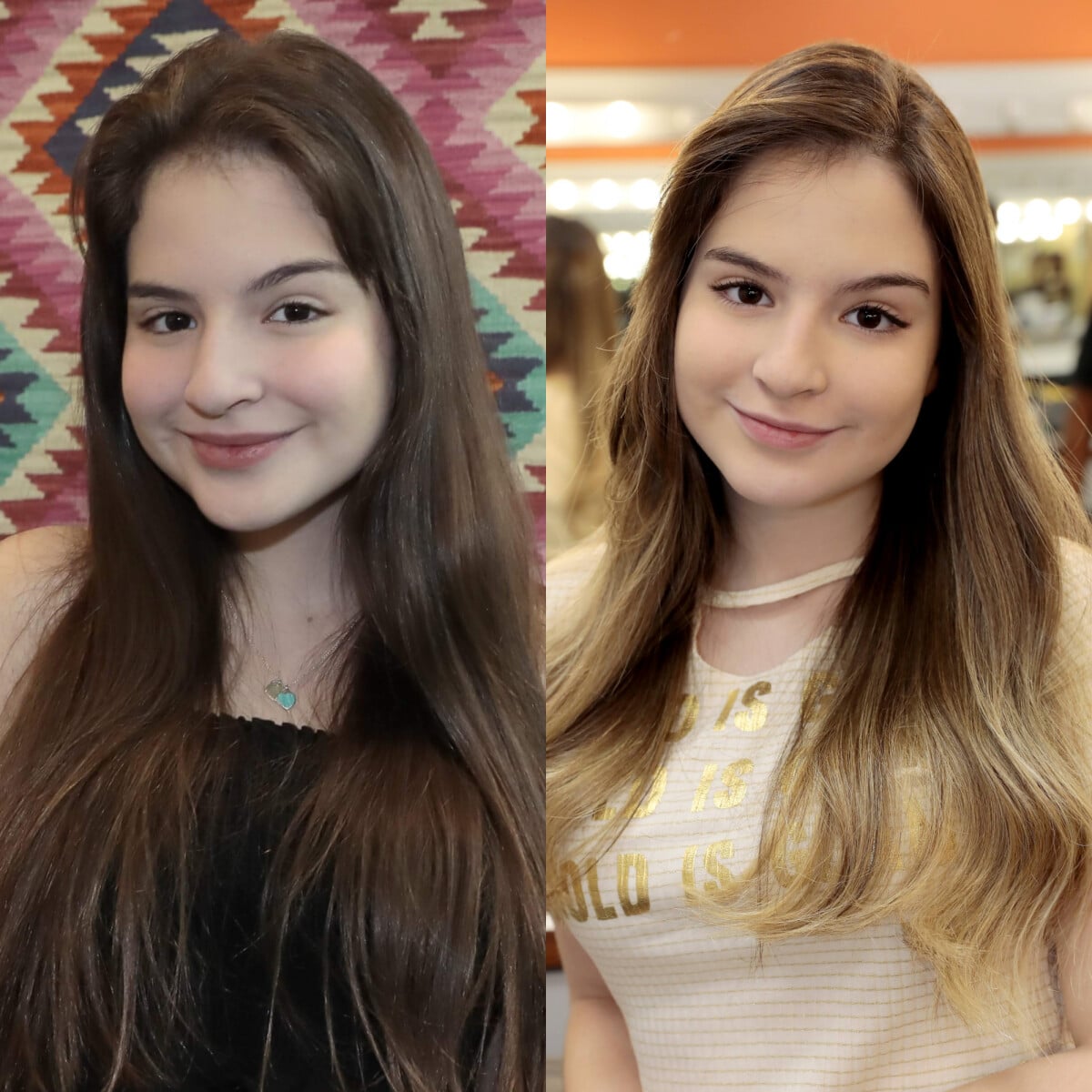 Foto: Antes e depois do novo visual de Sophia Valverde - Purepeople