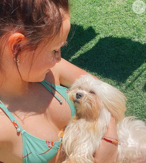 Larissa Manoela contou o nome de cada um dos seus nove cachorros em post no Instagram