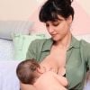 Débora Nascimento relembra amamentação  quando Bella, sua filha, ainda era bem bebê