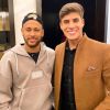 Tiago Ramos conheceu Neymar em após jogo do Paris Saint-Germain