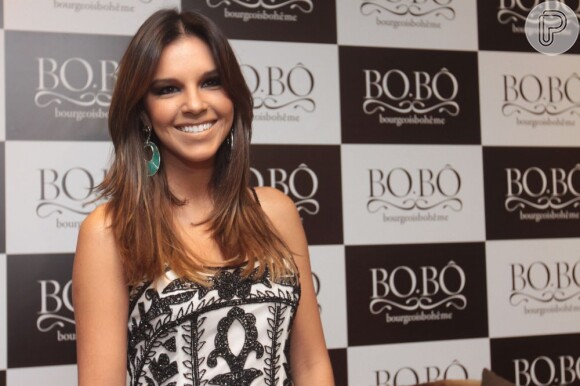 Mariana Rios também participa de lançamento de coleção de inverno da marca Bo.Bô