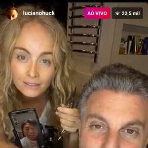 Luciano Huck ganha ajuda de Angélica para mudar visual