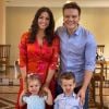 Thais Fersoza reuniu o marido, Michel Teló, e os filhos, Melinda e Teodoro, para alertar fãs do perigo do coronavírus