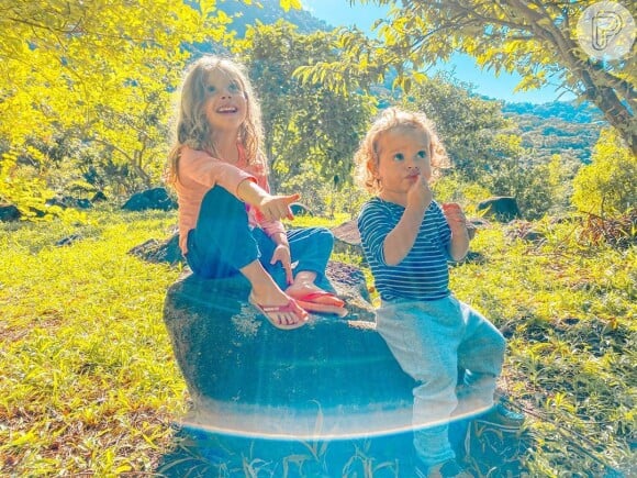 Rafael Cardoso e Mariana Bridi são pais de Aurora, de 5 anos, e Valentim, de quase 2 anos