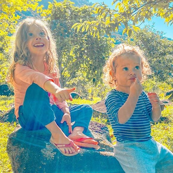 Rafael Cardoso e Mariana Bridi são pais de Aurora, de 5 anos, e Valentim, de quase 2 anos