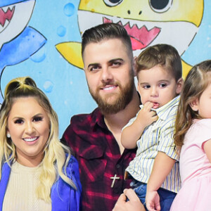 O encontro dos filhos de Zé Neto, José Filho e Angelina, encantou o sertanejo