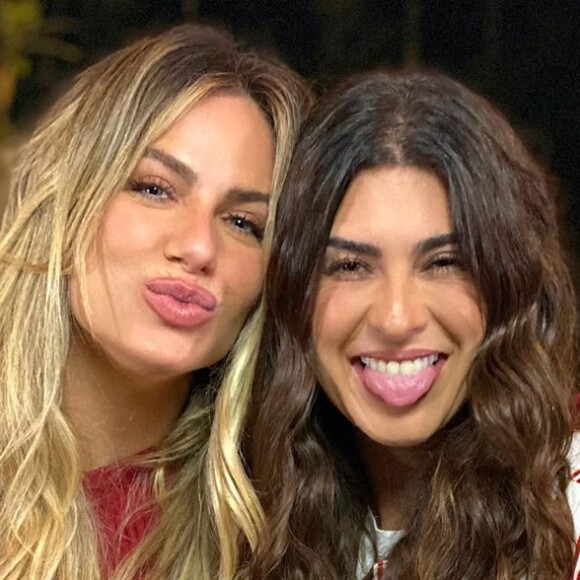 Giovanna Ewbank mostrou início da gravidez em foto com Fê Paes Leme