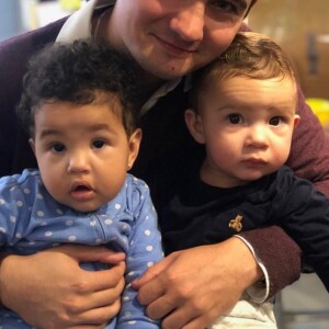 Erick Jacquin é pai de Elise e Antoine, de 1 ano, e Edouard