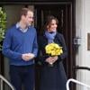 Príncipe William, marido de Kate Middleton, apoiou a mulher durante período de fortes enjoos em função da gravidez