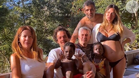 Giovanna Ewbank reuniu toda a sua família neste domingo, 31 de maio de 2020, em sua casa no Rio de Janeiro