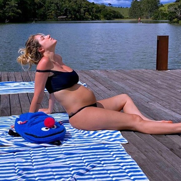 Giovanna Ewbank está na reta final de gravidez