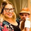 Marília Mendonça mostrou filho com look caipira e bebê roubou a cena em foto