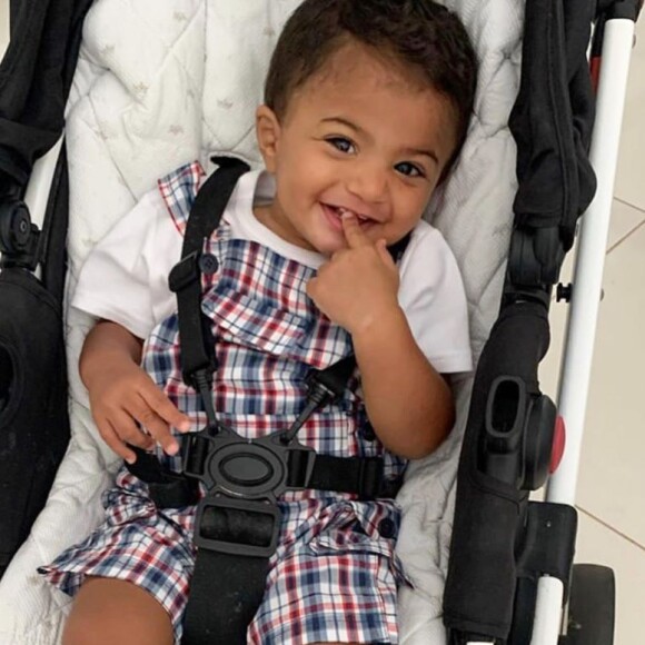 Felipe Araújo explicou ausência na rotina do filho, Miguel, de 1 ano